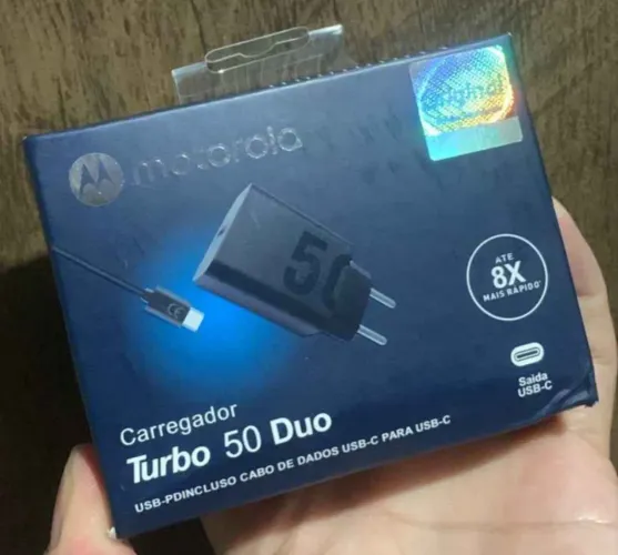 Carregador Turbo tipo C R$85,00 entrega grátis