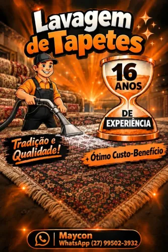 Lavagem de tapetes
