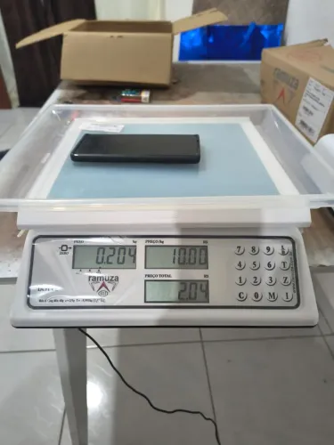 Balança comercial digital Ramuza DCR CL 15kg 110V/220V