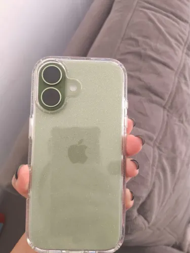 iPhone 17 256 GB verde sálvia novinho bateria 100%