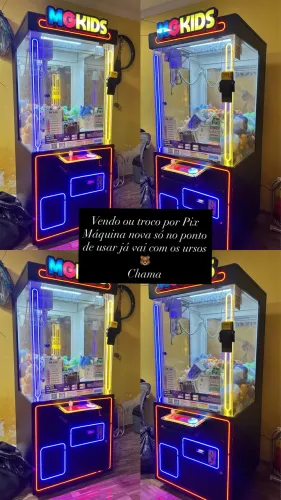Máquina de pelúcia 