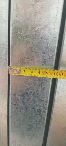 Perfil aço Galvanizado(não ferruja) $29.00