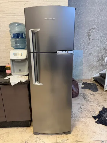 Geladeira Brastemp Duplex Frost Free Inox