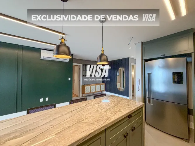 APARTAMENTO ALTO PADRÃO 3 SUÍTES + LAVABO NO KOBRASOL