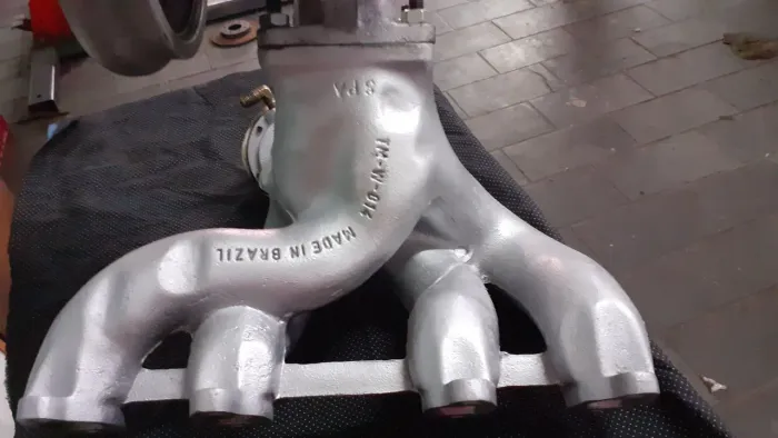 Coletor ap turbo ar dr e valvula da spa.