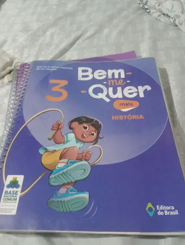 Livro de história 3 ano coleção bem me quer
