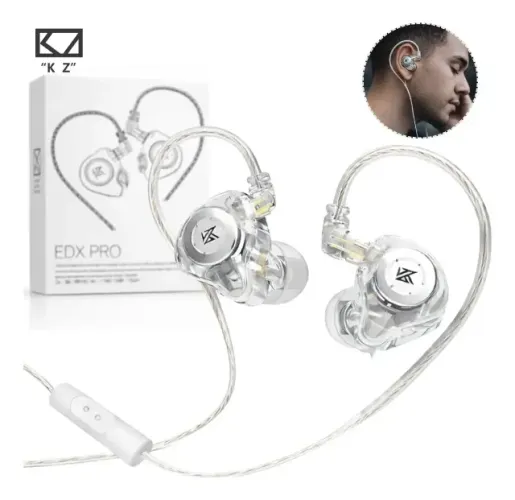 Fone de ouvido KZ Edx Pro X Com Mic