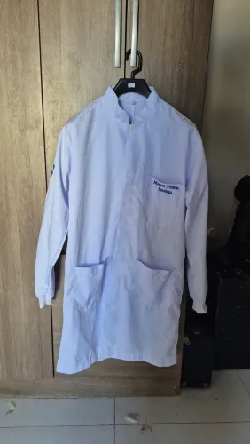 Jaleco Branco bordado