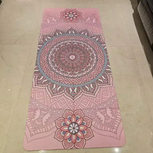 Tapete De Yoga Dobrável 8mm Mandala Pilates (Novo, nunca usado)