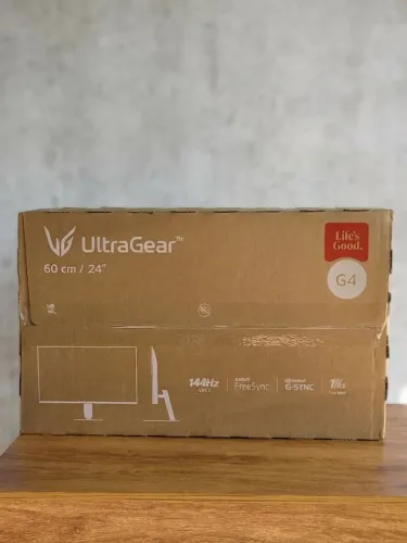 Monitor LG Ultragear 24" 144hz Novo