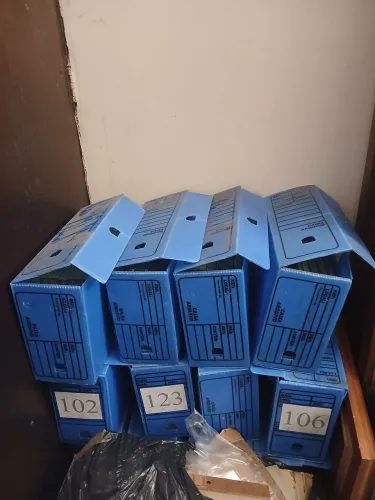 Pastas para documentos usadas