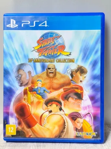 Street Fighter 30th Anniversay Collection - PS4 - Aceito Olxpay