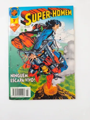 Gibi Antigo Super-Homem Nº 7 - Ed. Abril (1997) DC Comics HQ