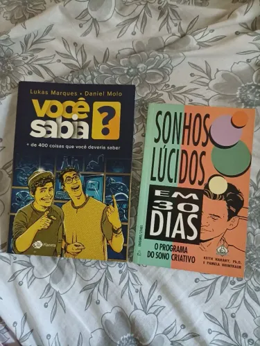 Livros : Você Sabia e Sonhos lúcidos em 30 dias