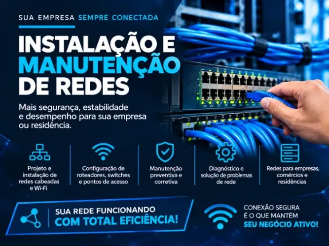 Instalação e Manutenção de Redes - Técnico Especializado