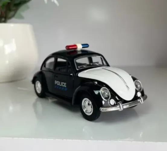 Miniatura de carrinho de polícia