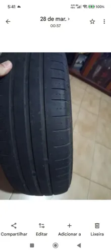 Pneu aro 13 bom estado