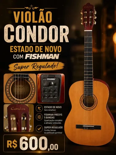 Violão Condor Clássico