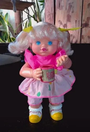 Boneca mini bolinha de sabão da estrela