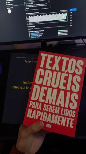 Dois livros Igor Pires | Textos cruéis demais & Todas as coisas?