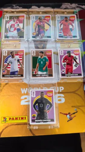 Vendo Figurinhas Extra Sticker e Normais da Copa do Mundo 2026 - a Preço de Revenda