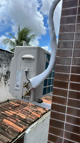Instalação de ar-condicionado 