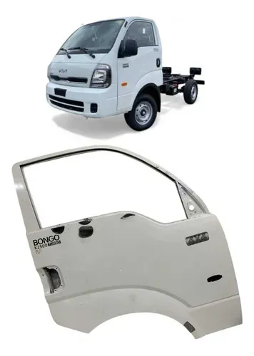Porta Kia Bongo C/ Pisca Direito 2017 A 2023 Usado Original Dianteira Direito Branca