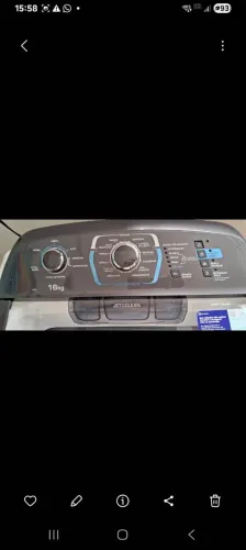 Maquina de lavar 16kg Eletrolux novissima