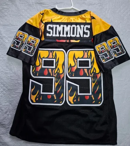 Camisa futebol americano KISS
