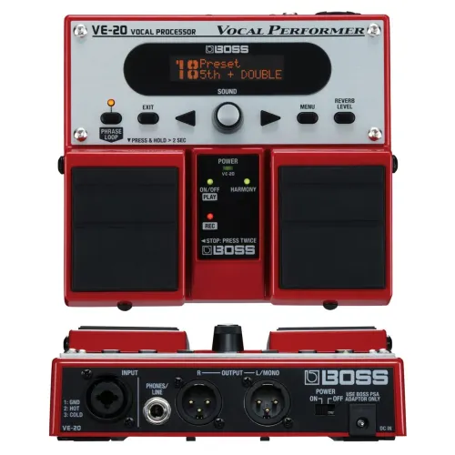 Pedaleira de voz Boss VE-20