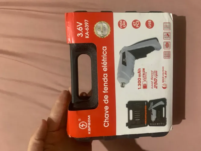 Chave de fenda elétrica 3.6v