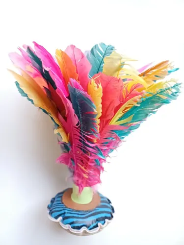 Pereça bem colorida com 20 cm