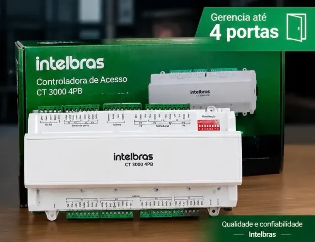 Controladora de acesso CT 3000 4PB