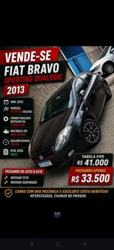 Fiat Bravo Sporting 1.8 Dualogic Flex 16V 5P 2013