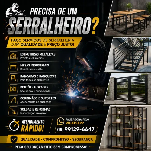 Serviço serralheiro