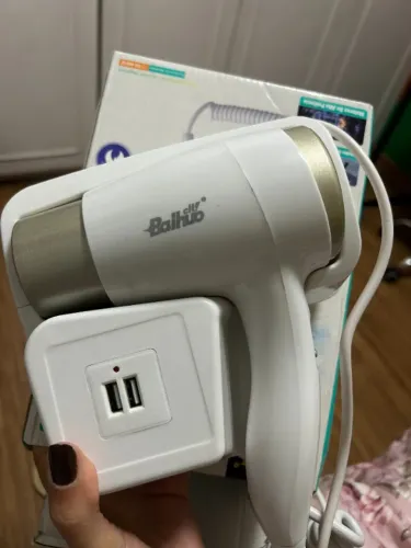 Secador De Cabelo De Parede City Baihuo Iônico Com 2 Usb