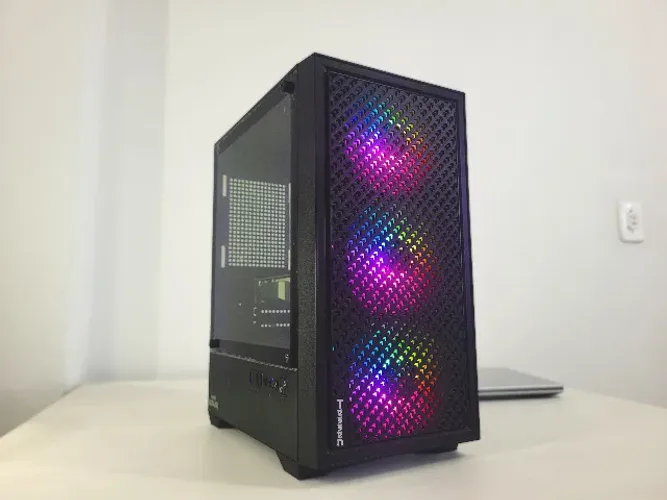 PC gamer no precinho Ryzen 5 com 16GB de RAM placa de vídeo Nvidia SSD Windows 11