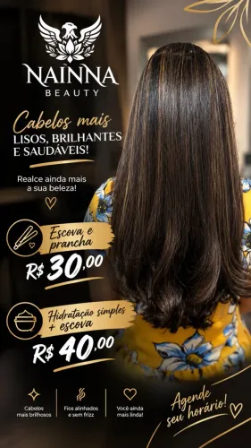 Escova e prancha