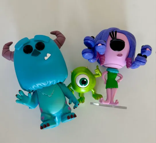 Funko Pop Monstros SA - Kit com os 3