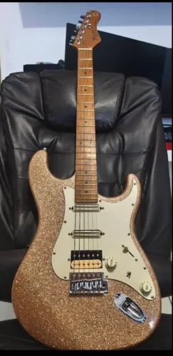Guitarra Tagima tg580 com melhorias 