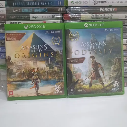Assassin's Creed Odyssey e Origins Xbox one
