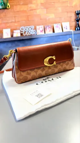 Bolsa Coach Jet Shoulder Canvas