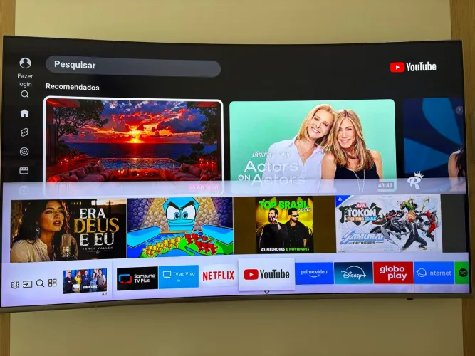 TV SAMSUNG 55 CURVE