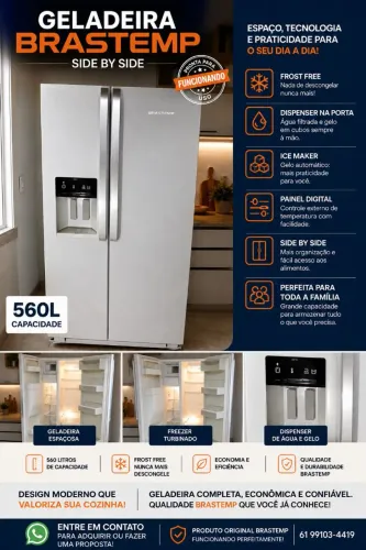 Geladeira Refrigerador Brastemp
