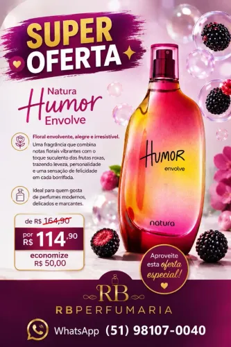 Perfumes Natura e o Boticário
