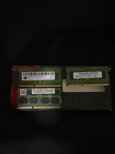 Memoria ram Notebook ddr3 2Gb em perfeito funcionamento