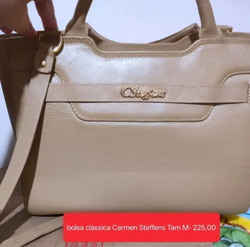 Bolsa Carmem Steffens original couro