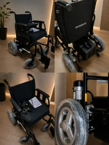 Cadeira motorizada Ortobras E5 NOVA - nunca utilizada