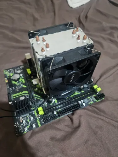 Placa mãe e processador