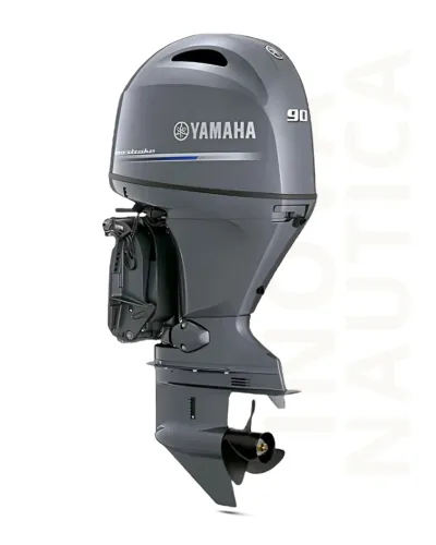 Yamaha 90 HP COMANDO CINZA 4T